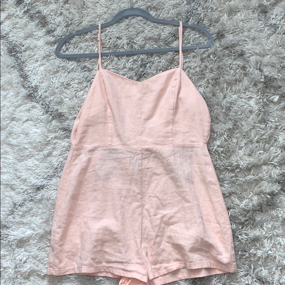 Pink romper